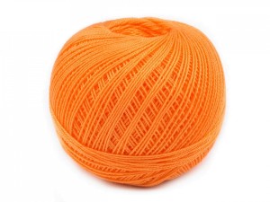  KORDONEK SNEHURKA NITARNA 50x3TEX POMARAŃCZOWY