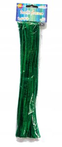 DRUCIKI KREATYWNE WYCIORY 0,6X30CM CIEMNOZIELONY 40SZT. ALIGA