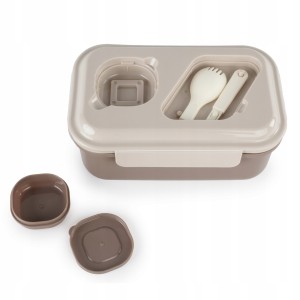 ŚNIADANIÓWKA LUNCH BOX POJEMNIK NA ŚNIADANIE Z PRZEGRÓDKAMI BACKUP 8 D42