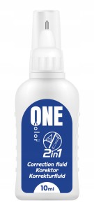 KOREKTOR 2W1 W PĘDZELKU DŁUGOPISIE 10ML
