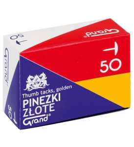 PINEZKI ZŁOTE 50SZT.