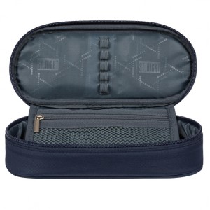 PIÓRNIK SASZETKA Z KLAPKĄ NAVY BLUE VINTAGE