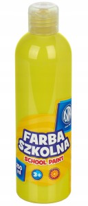 FARBA SZKOLNA PLAKATOWA 250ML CYTRYNOWA