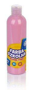 FARBA SZKOLNA PLAKATOWA 250ML RÓŻOWA JASNA
