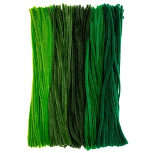 DRUCIKI KREATYWNE 30CM 200SZT. MIX ZIELONY