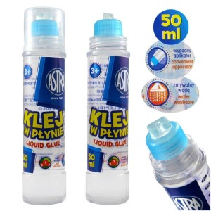 KLEJ W PŁYNIE TRANSPARENTNY PVA 50ML