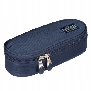 PIÓRNIK SASZETKA Z KLAPKĄ NAVY BLUE VINTAGE