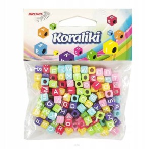 KORALIKI AKRYLOWE LITERKI 20G MIX 6MM KL5