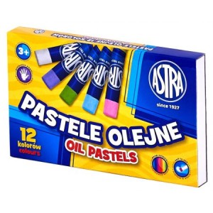 KREDKI PASTELE OLEJNE 12 KOLORÓW